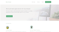 Desktop Screenshot of builtneat.com